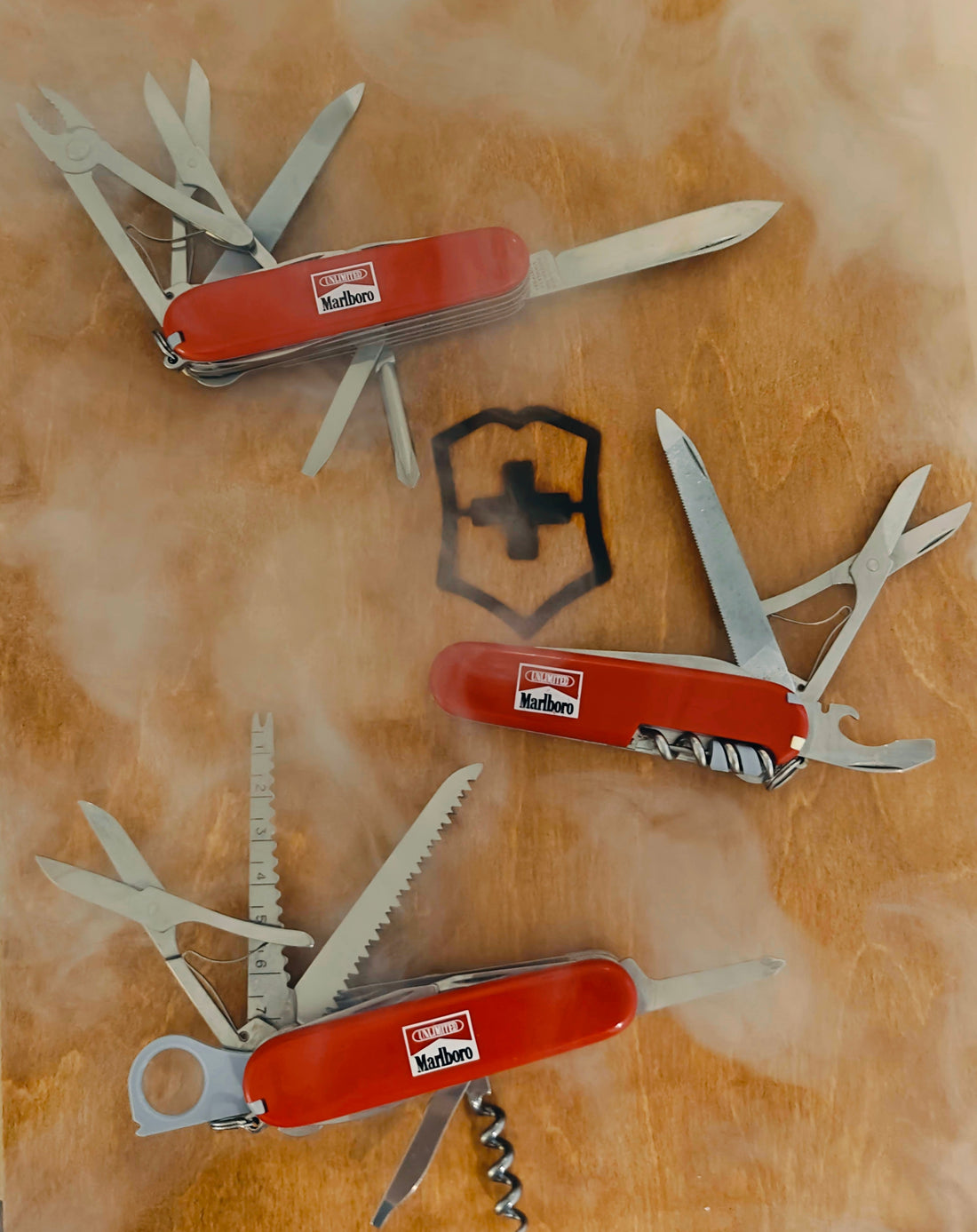 Victorinox Outdoorsman, Troubleshooter & Trailguide – Marlboro Unlimited Series