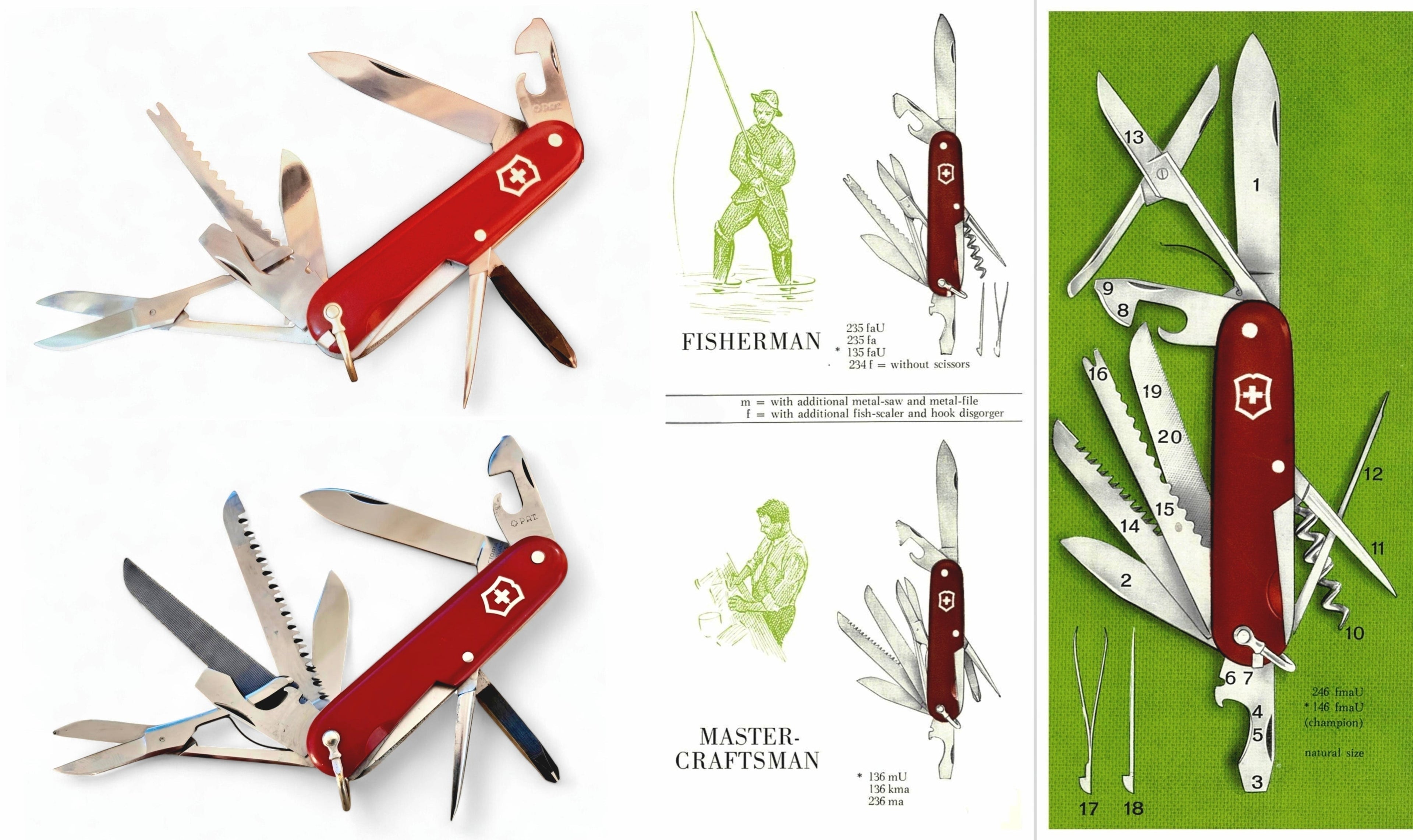 📜Victorinox 1951–1957 · Modern Tools Expansion
