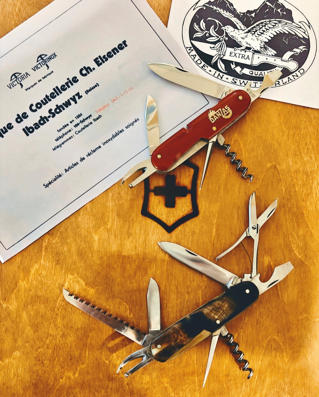 📜 1937–1946 · The Birth of the Little Red Swiss Knife