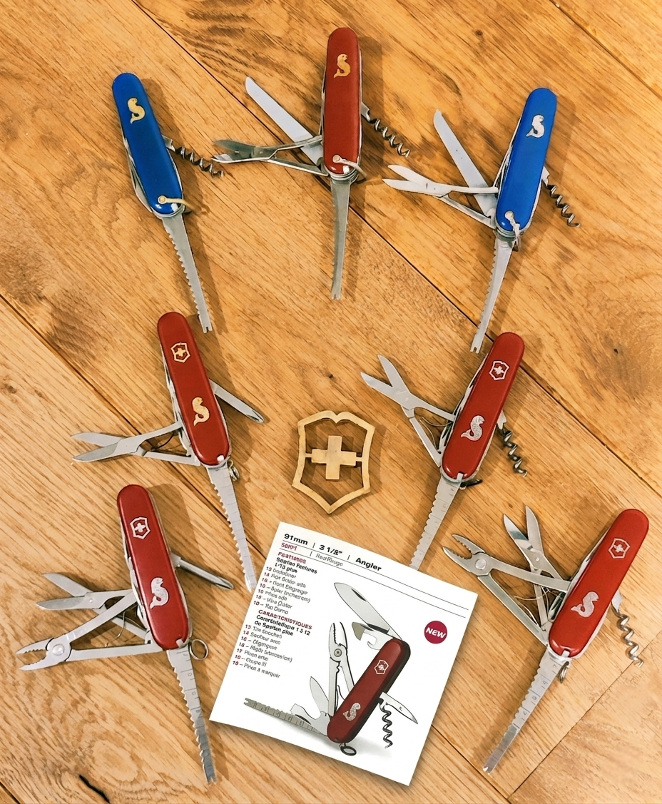 🎣 Victorinox Fishing Knives — Fish Scaler, Fisherman & Angler Evolution