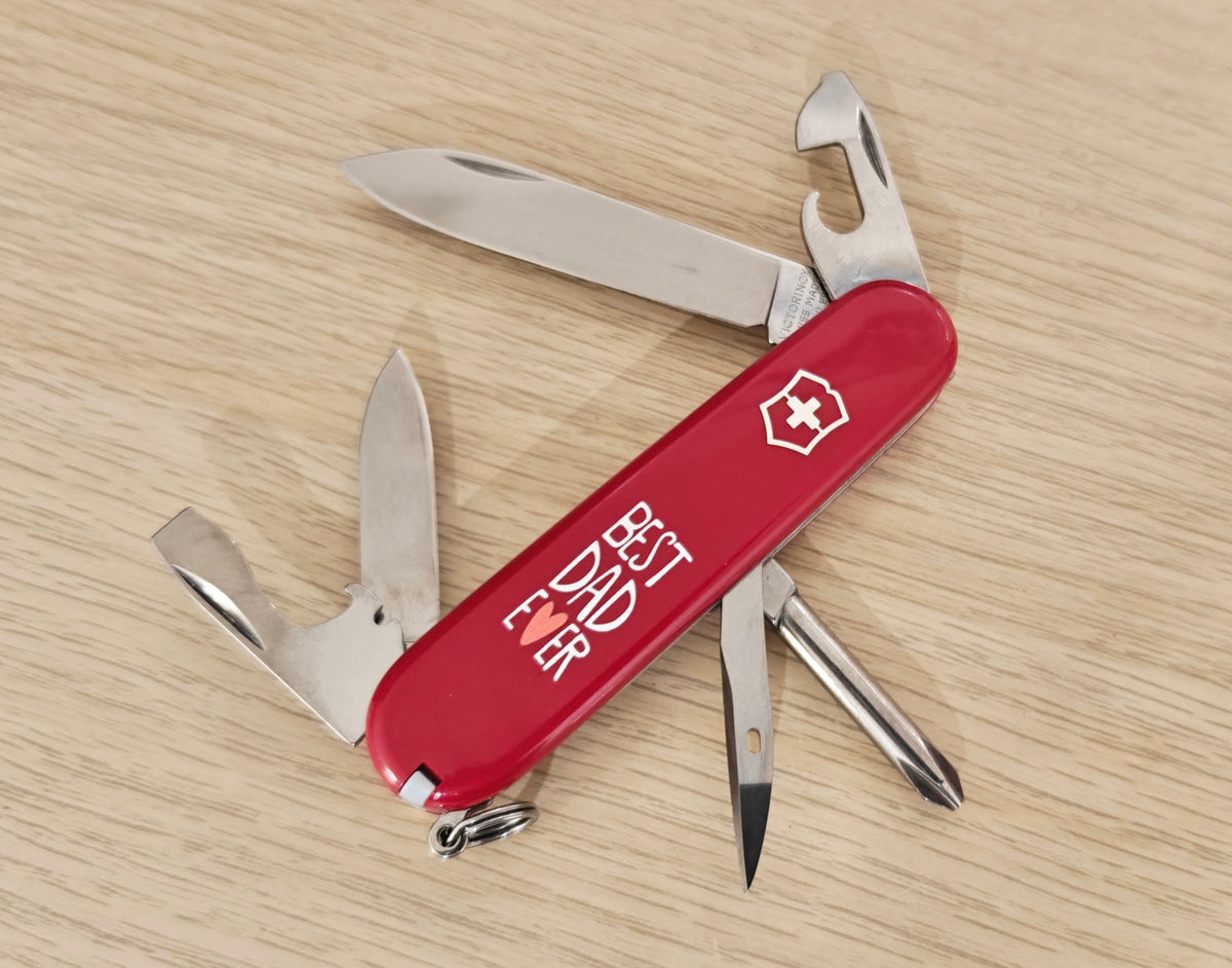 Victorinox Swiss Army Knife Tinker Best Dad Ever