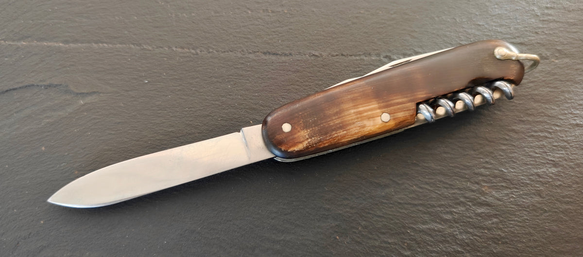 Victorinox Swiss Army Knife Standard Model 234U Armée Suisse 1931-1943 Horn