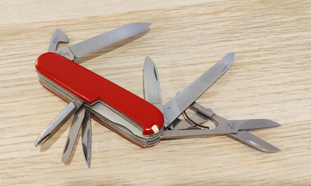 Couteau suisse Victorinox Grand Prix 1976-1983 BBC Brown Boveri