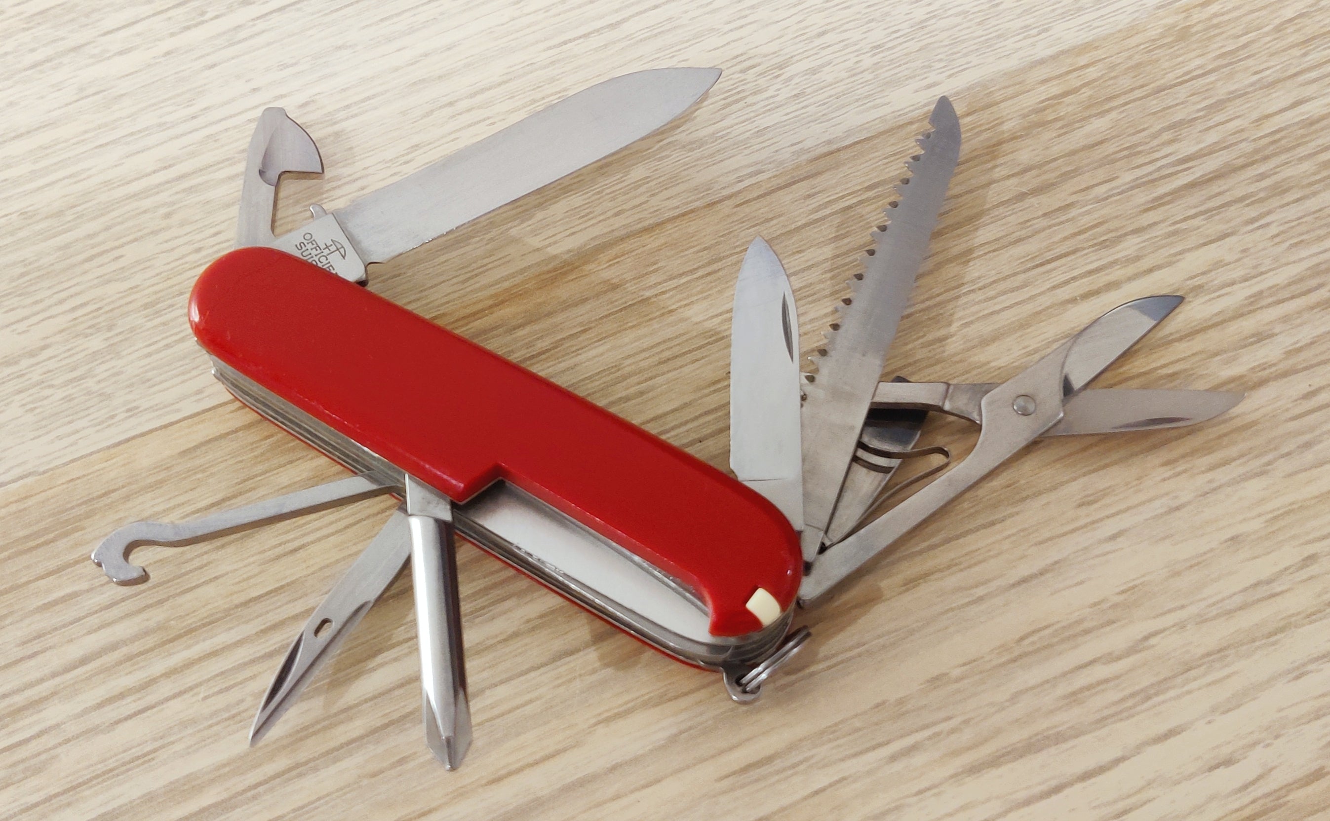 Couteau suisse Victorinox Huntsman Fieldmaster BSA avec incrustation métallique, collection 1992-2005