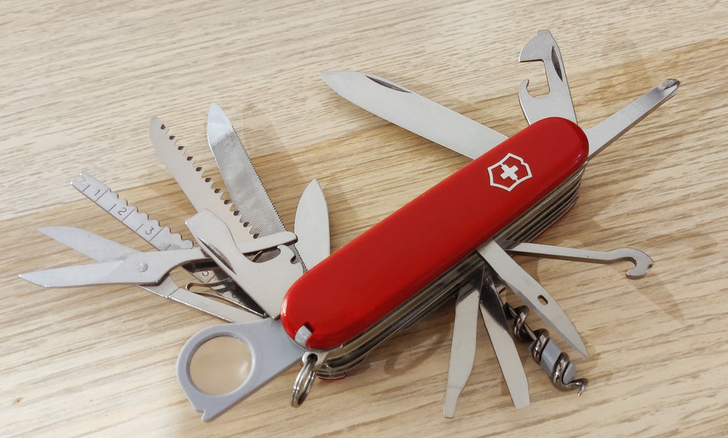 Couteau suisse Victorinox Champion Plus 1991 rare