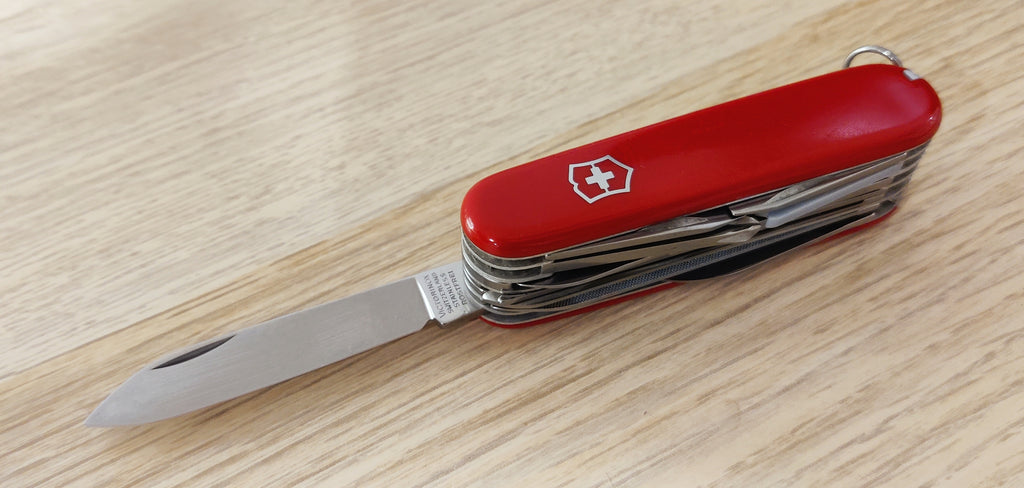 Couteau suisse Victorinox Champion Plus 1991 rare