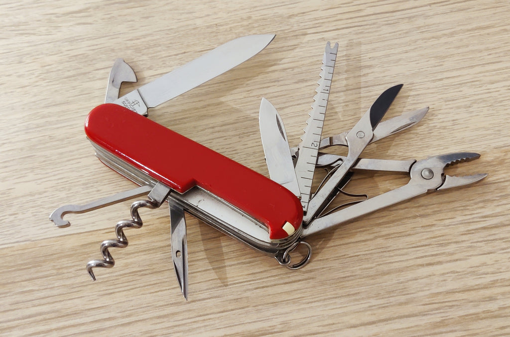 Victorinox Swiss Army Deluxe Angler Waterman 1992-1996