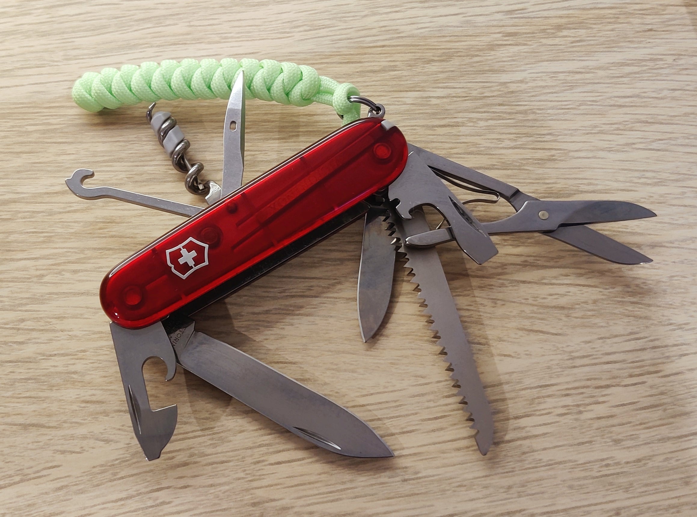 Victorinox Swiss Army Huntsman Ruby