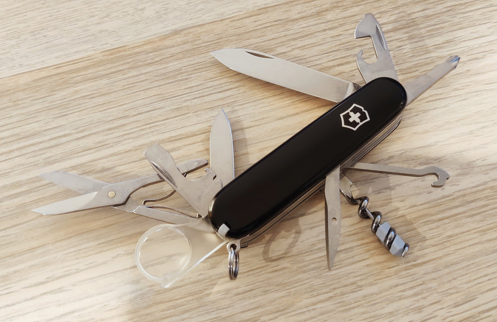 Victorinox Swiss Army Knife Explorer Plus (Pen) Black