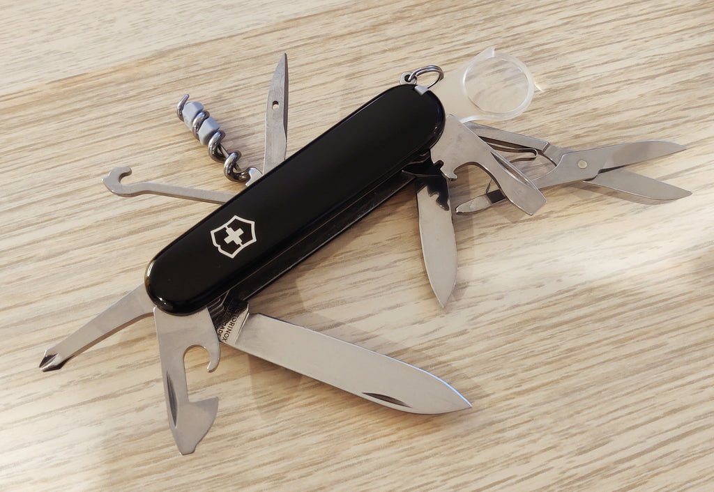 Victorinox Swiss Army Knife Explorer Plus (Pen) Black