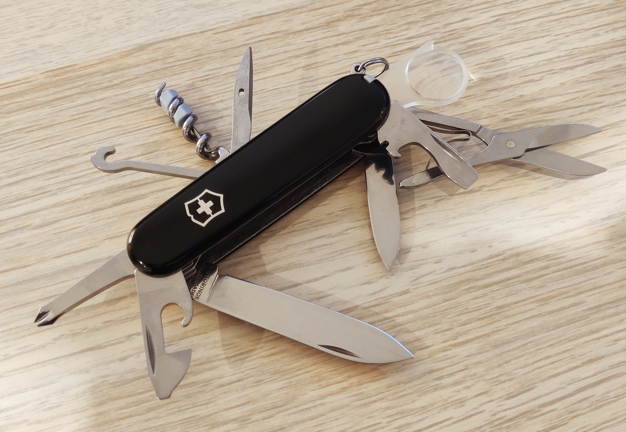 Victorinox Swiss Army Knife Explorer Plus (Pen) Black