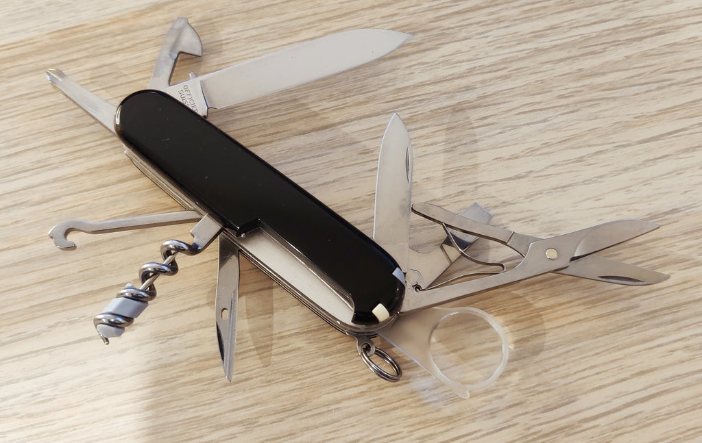 Victorinox Swiss Army Knife Explorer Plus (Pen) Black