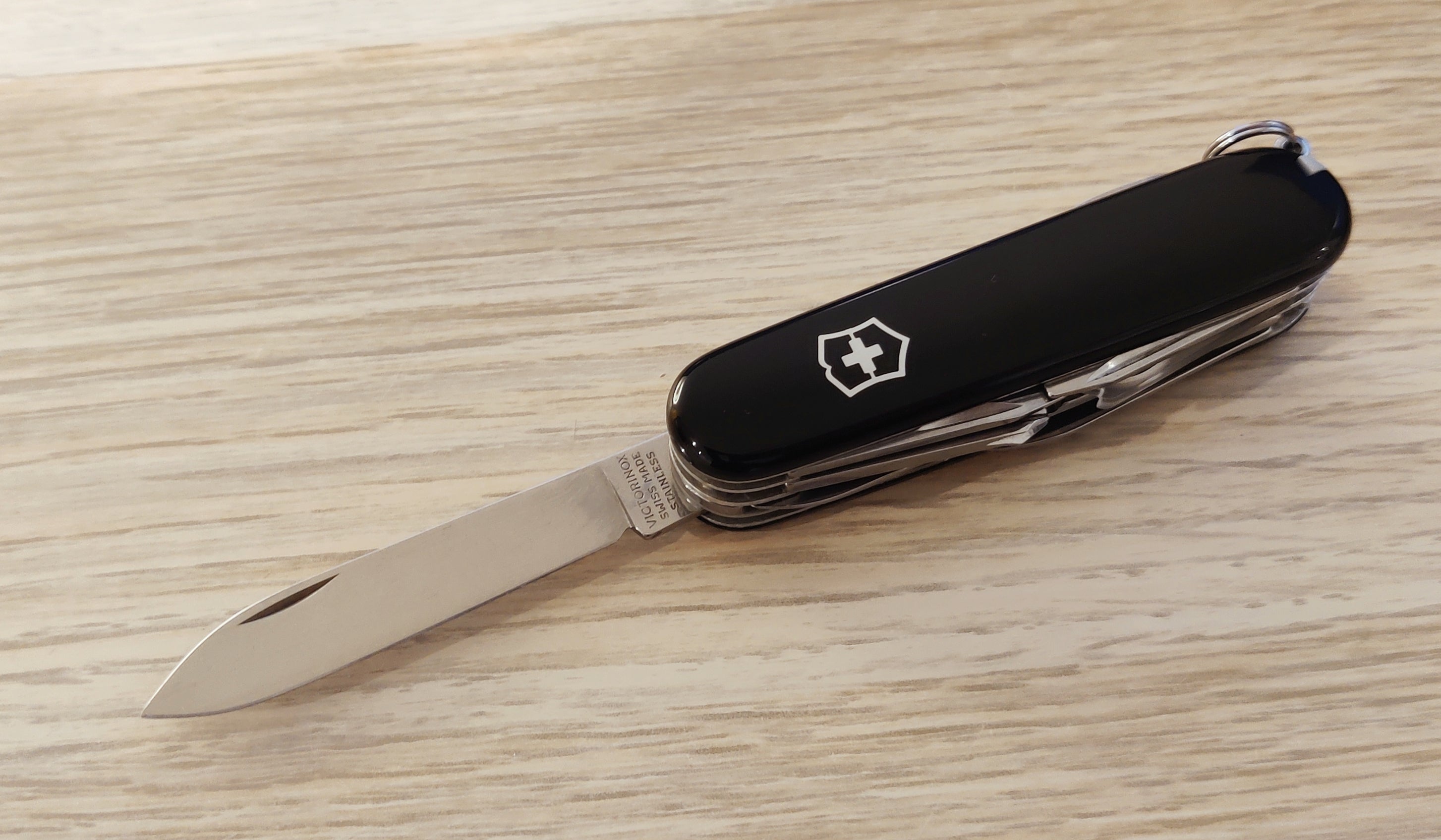 Victorinox Swiss Army Knife Explorer Plus (Pen) Black
