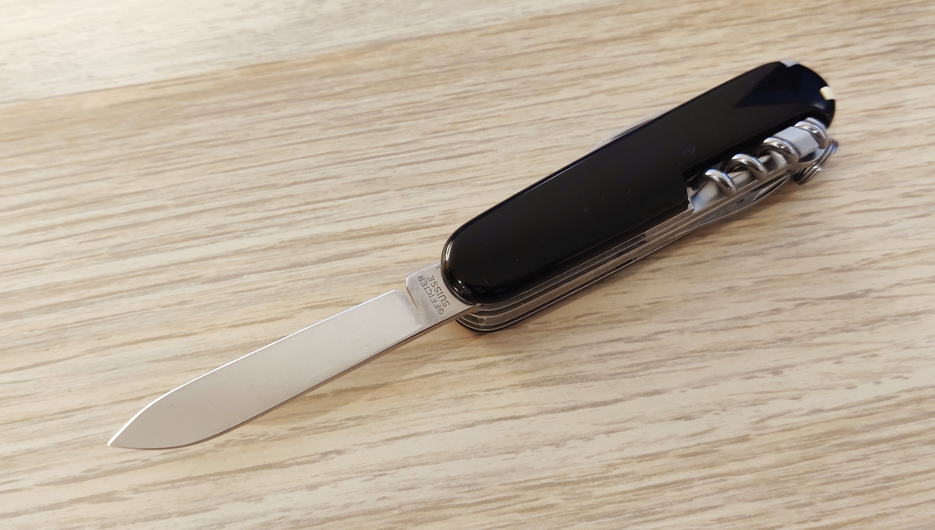 Victorinox Swiss Army Knife Explorer Plus (Pen) Black