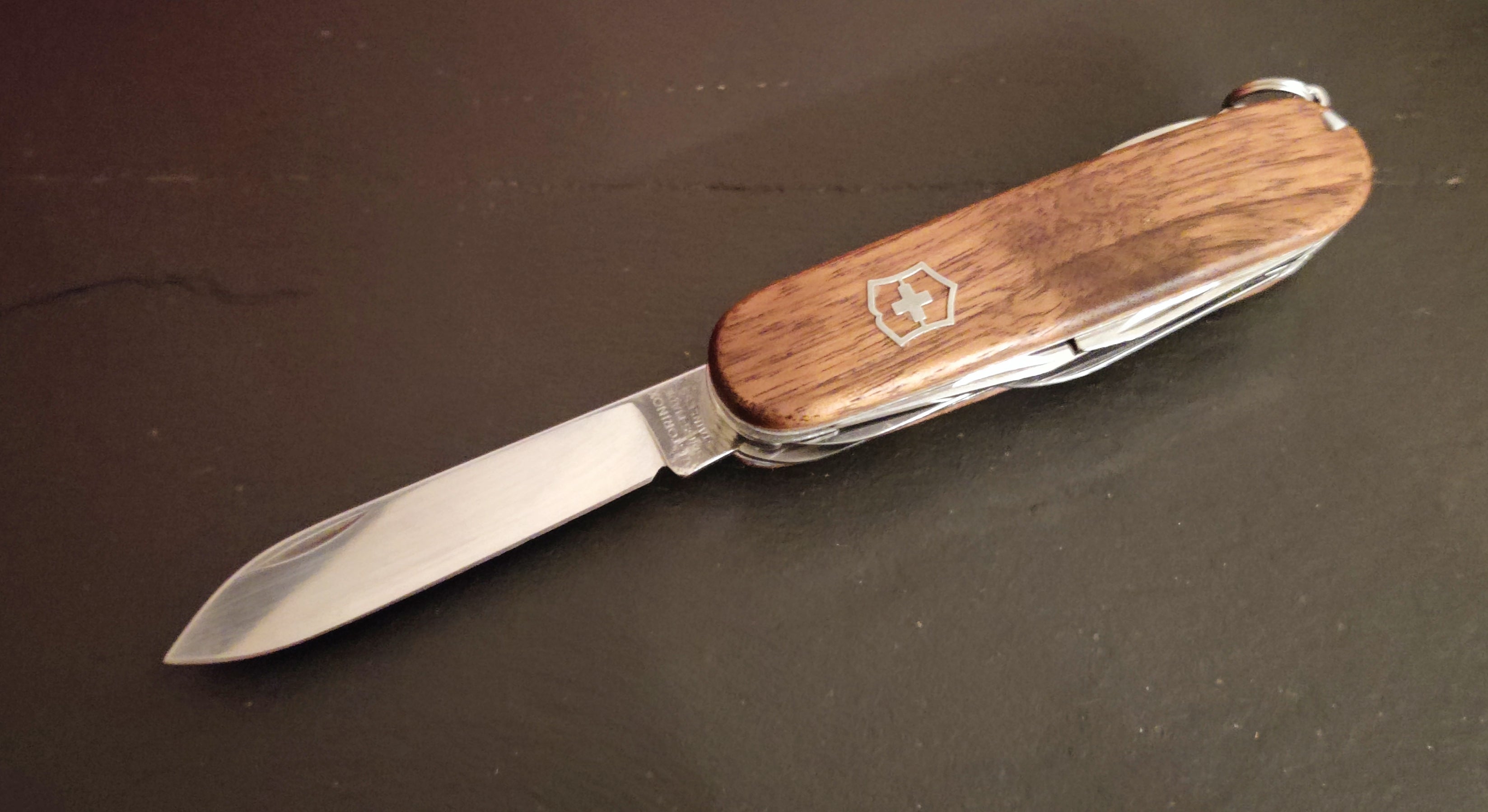 Victorinox Swiss Army Huntsman Walnut Wood