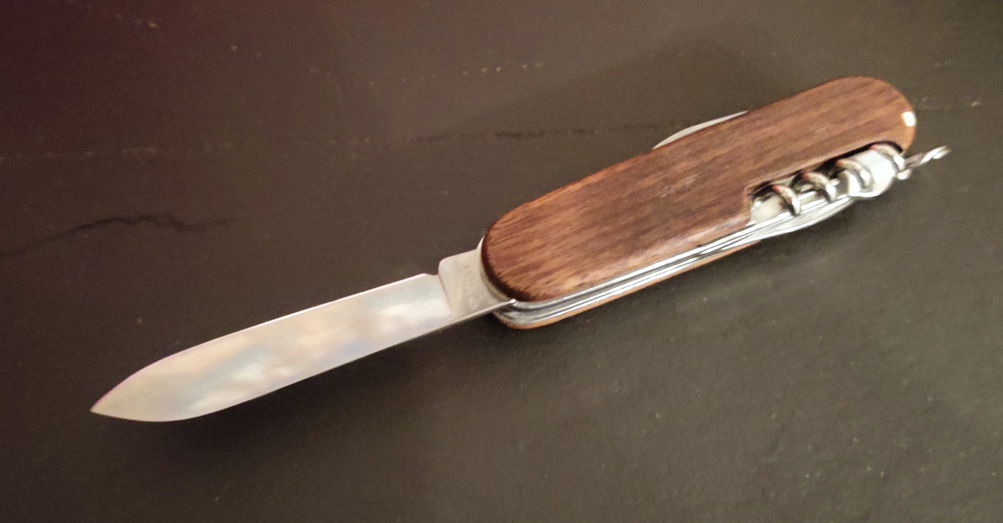 Victorinox Swiss Army Huntsman Walnut Wood