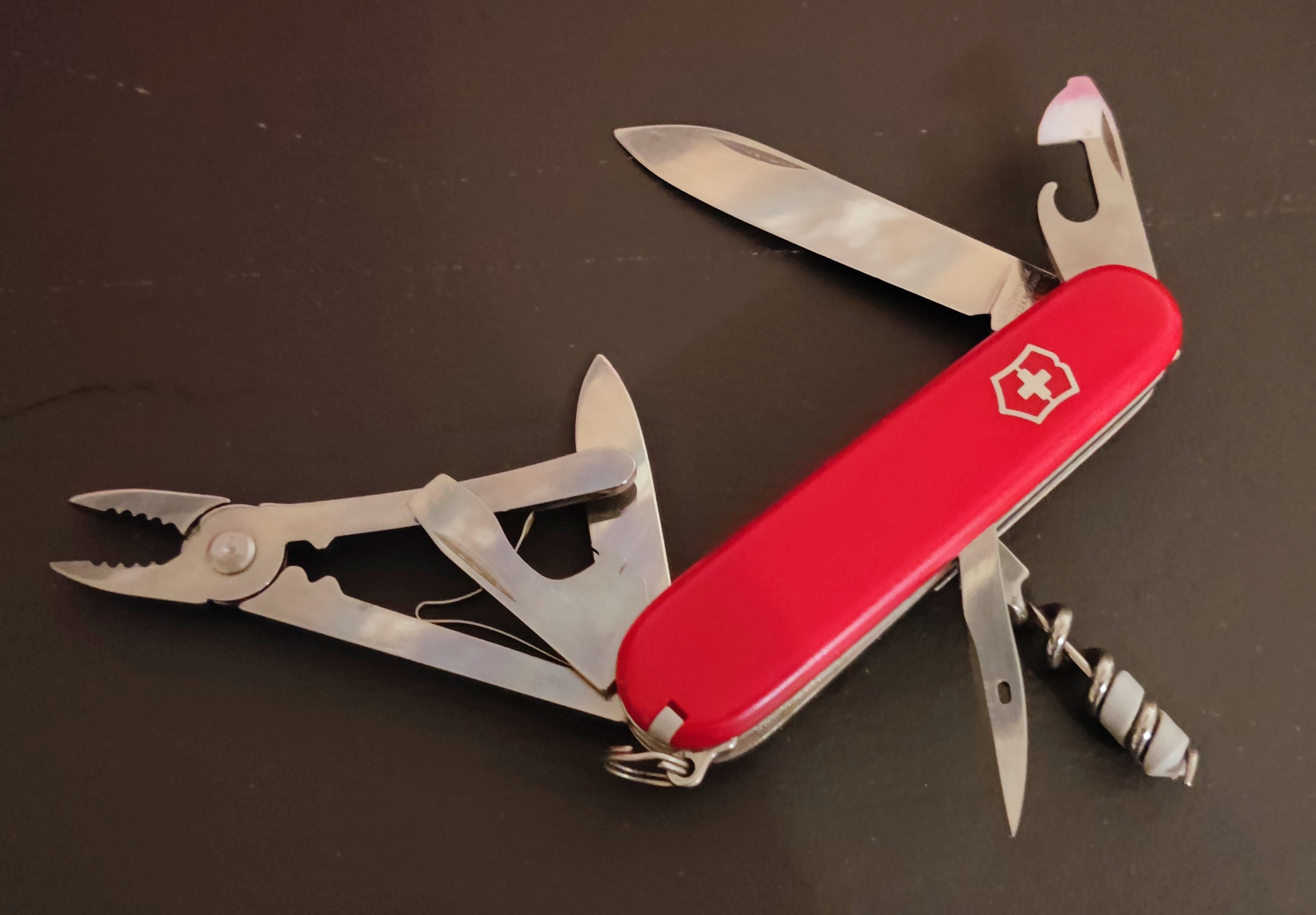 Victorinox Swiss Army Knife Mechanic Corkscrew 1996 rare
