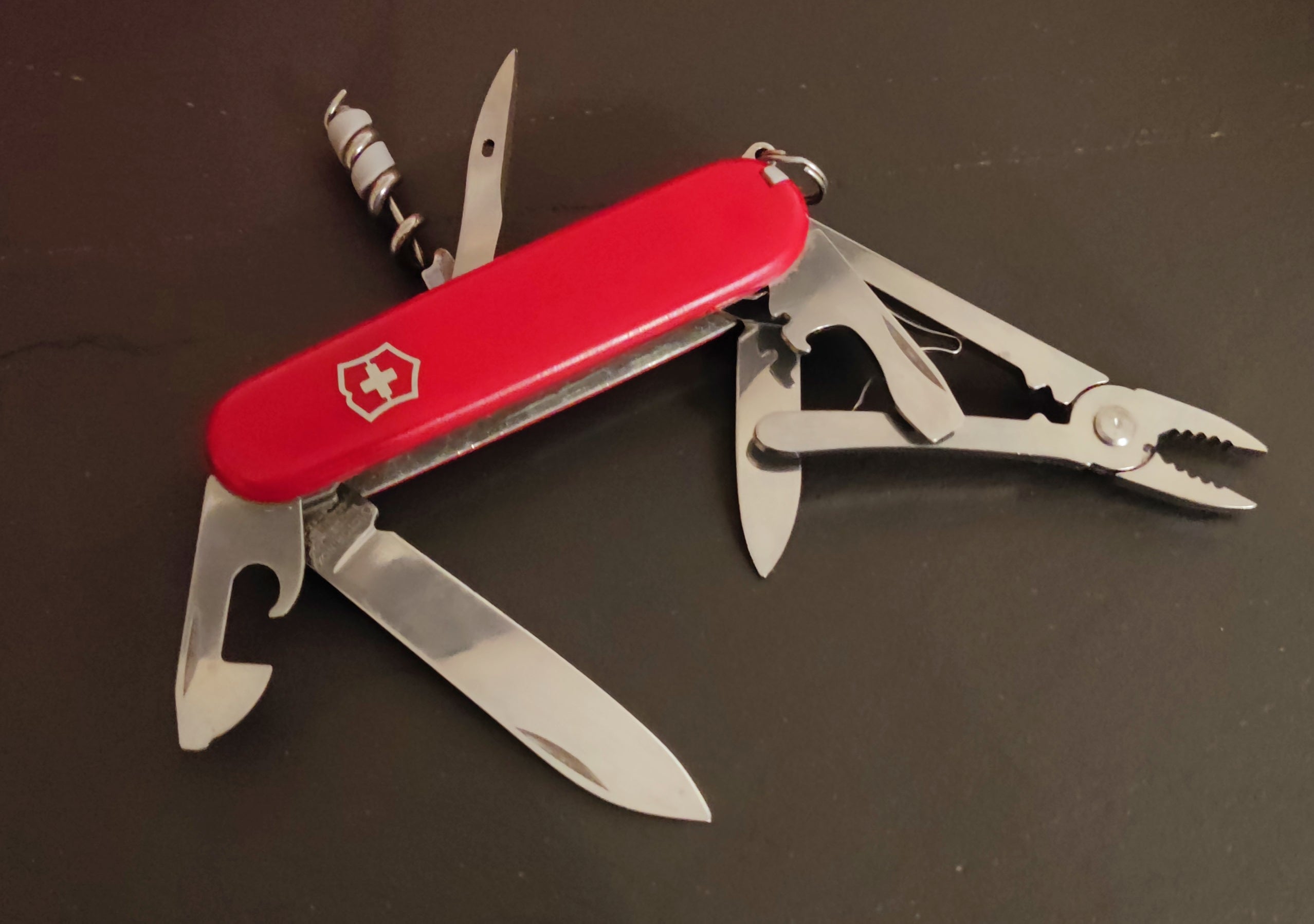 Victorinox Swiss Army Knife Mechanic Corkscrew 1996 rare