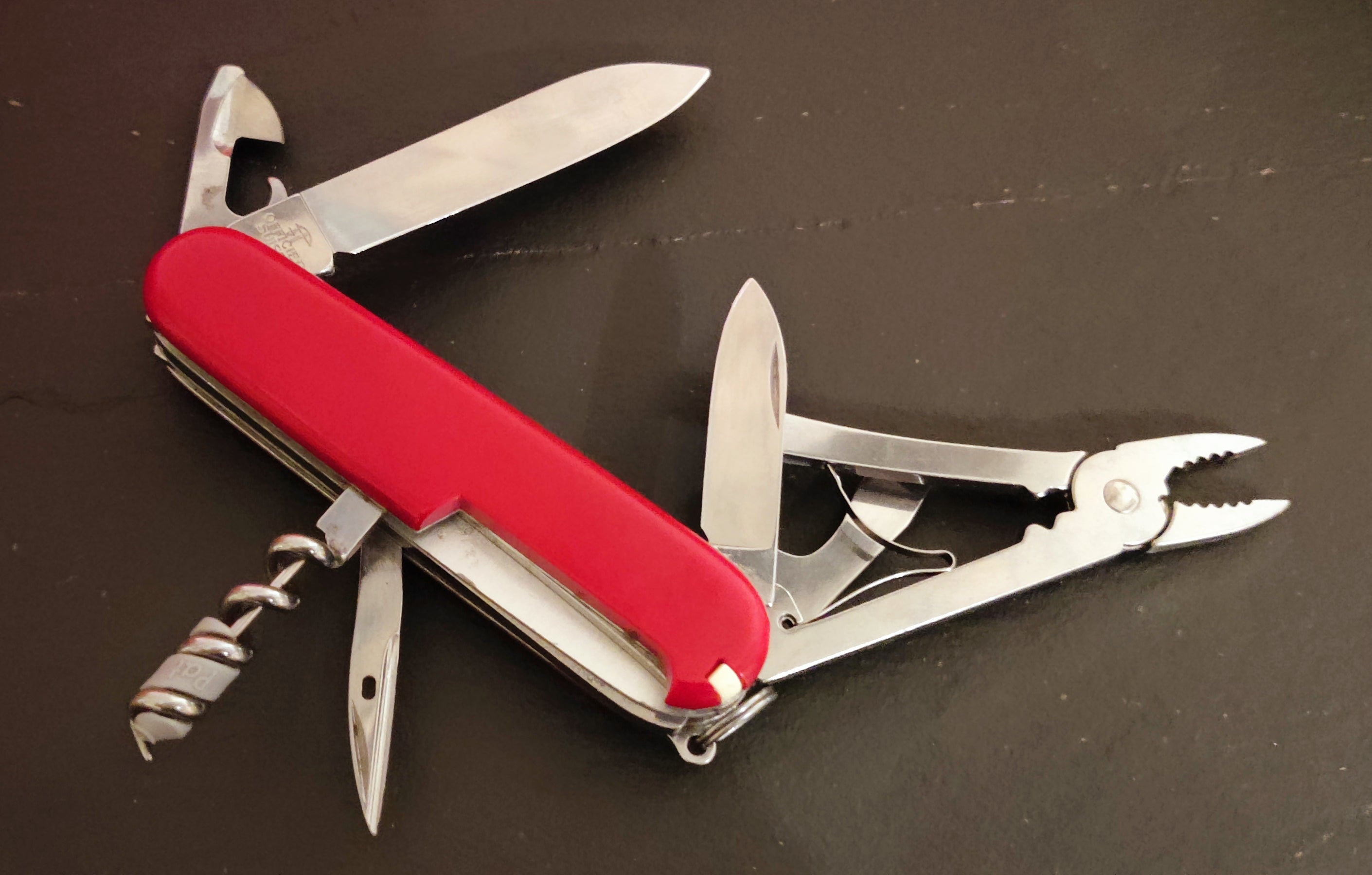Victorinox Swiss Army Knife Mechanic Corkscrew 1996 rare
