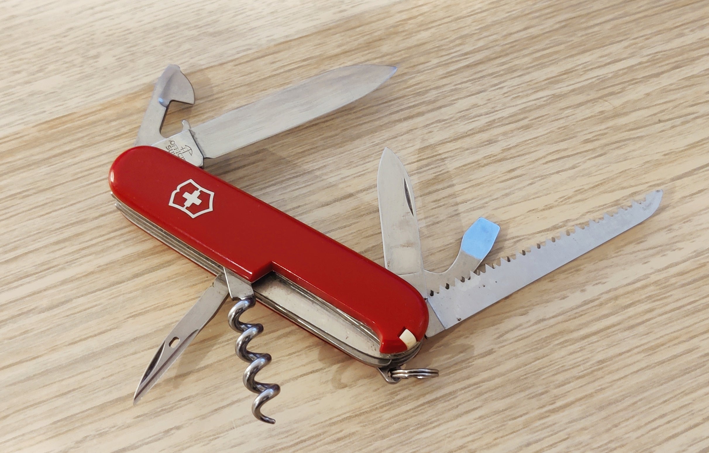 Victorinox Swiss Army Knife Camper Geberit metal inlay