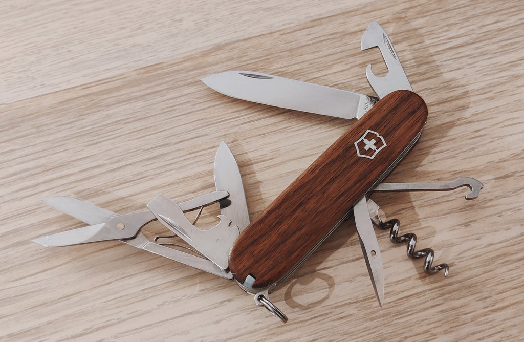 Victorinox Swiss Army Climber Walnut Wood