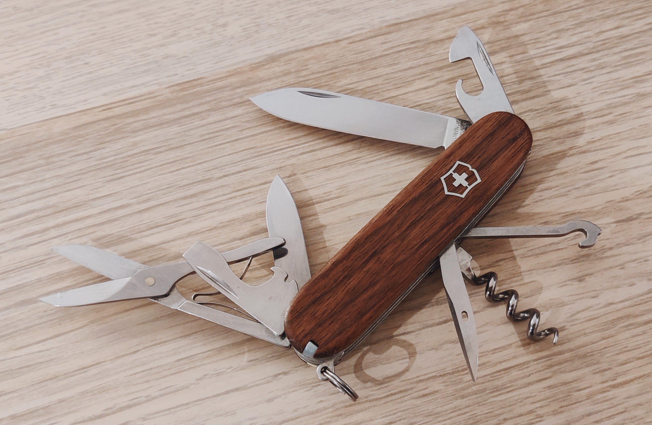 Victorinox Swiss Army Climber Walnut Wood