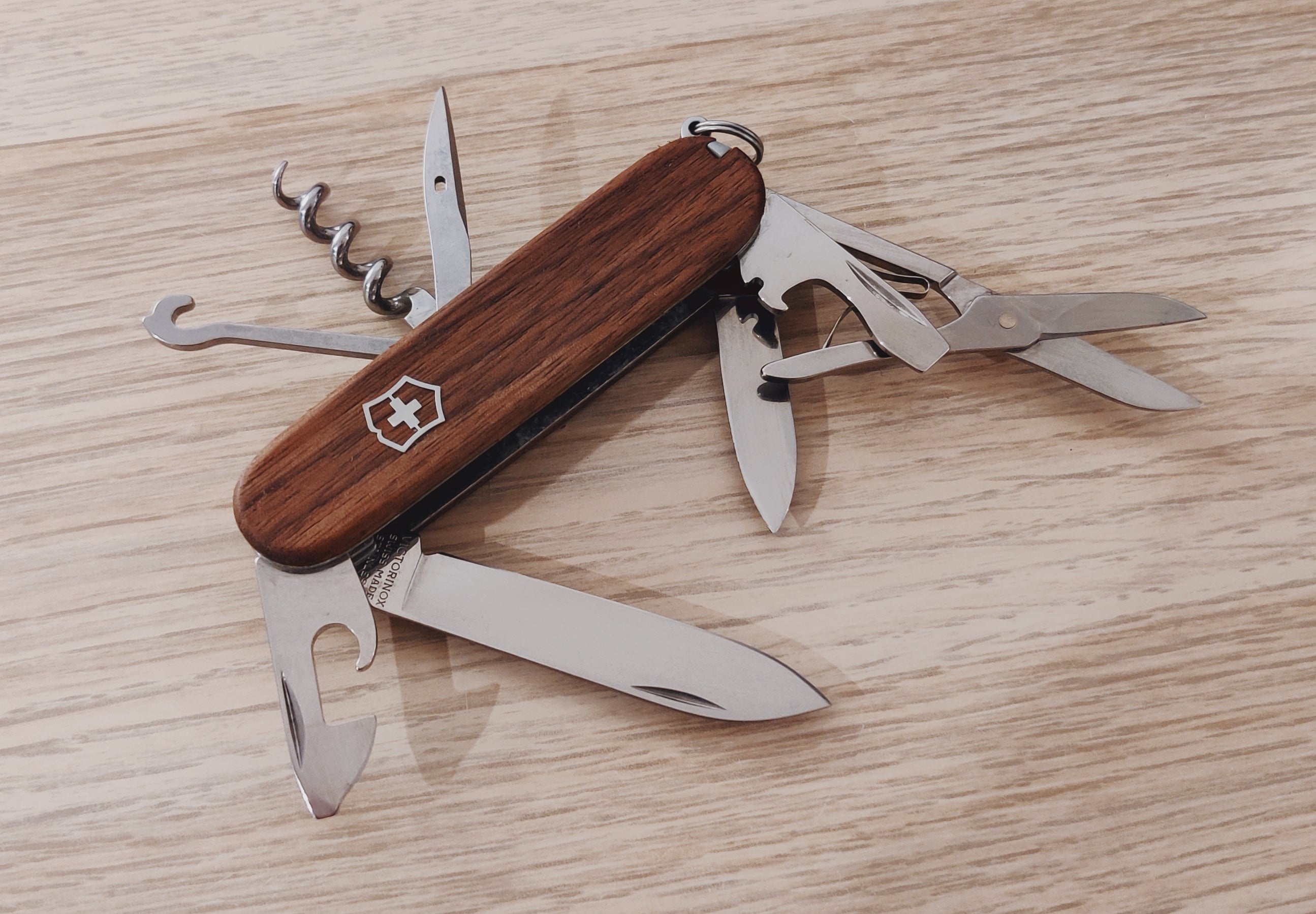 Victorinox Swiss Army Climber Walnut Wood