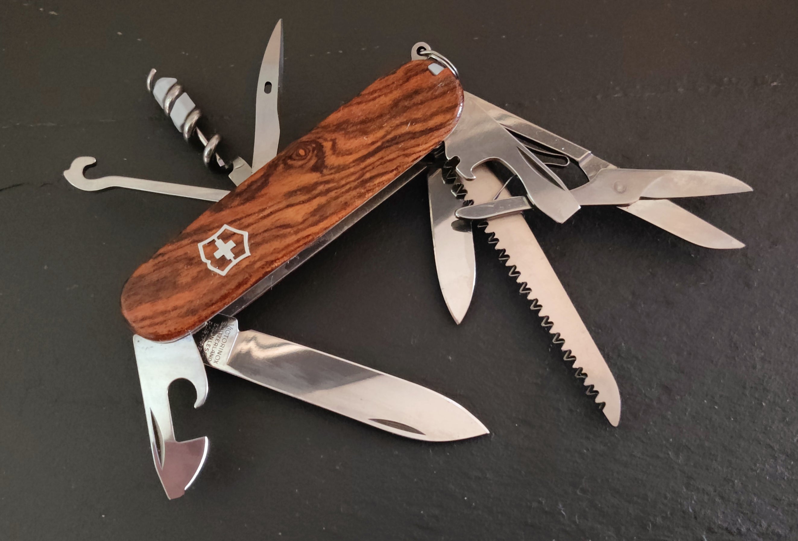 Victorinox Swiss Army Huntsman Sandal Wood