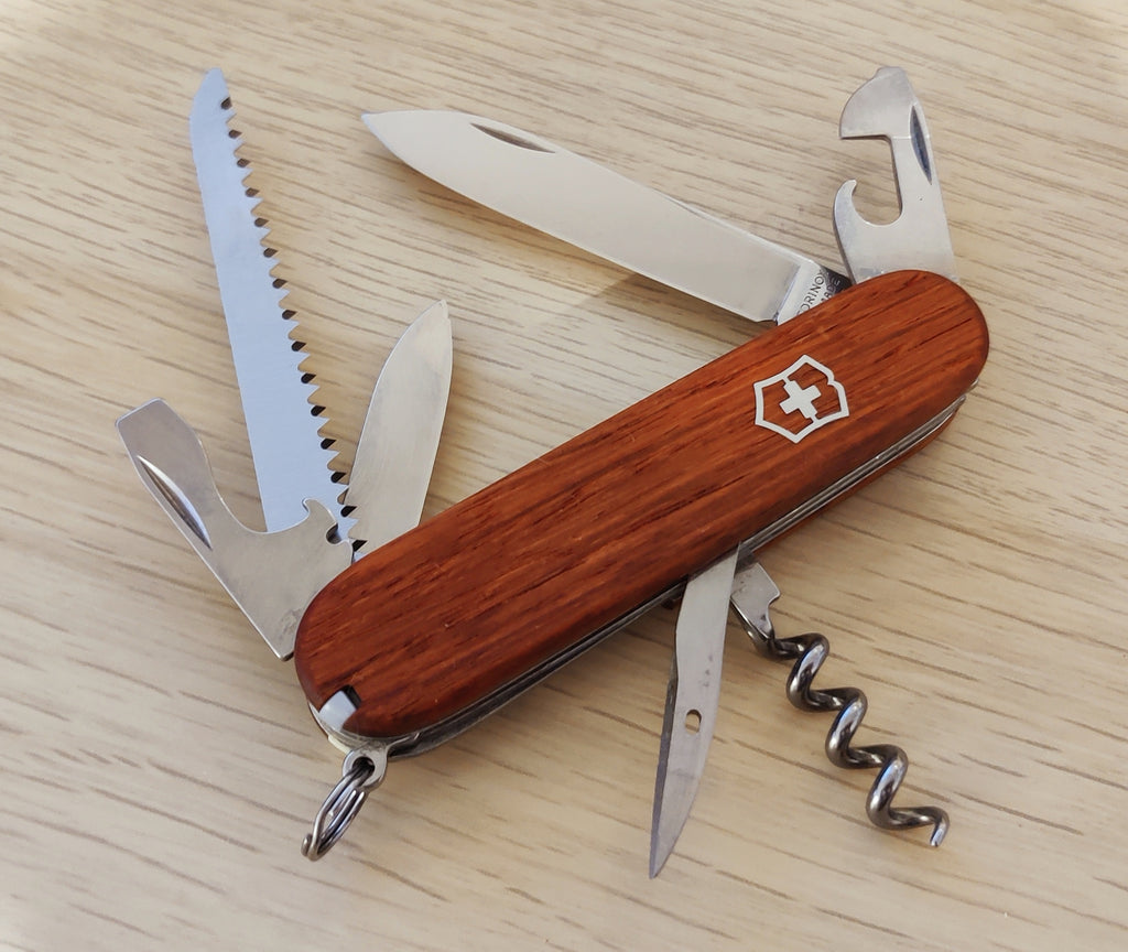 Victorinox Couteau Suisse Camper Bois de rose