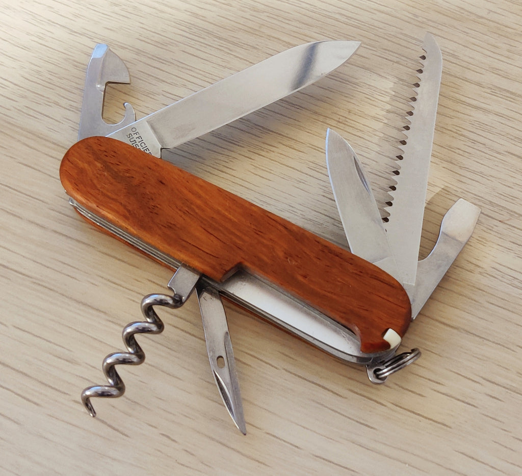 Victorinox Couteau Suisse Camper Bois de rose