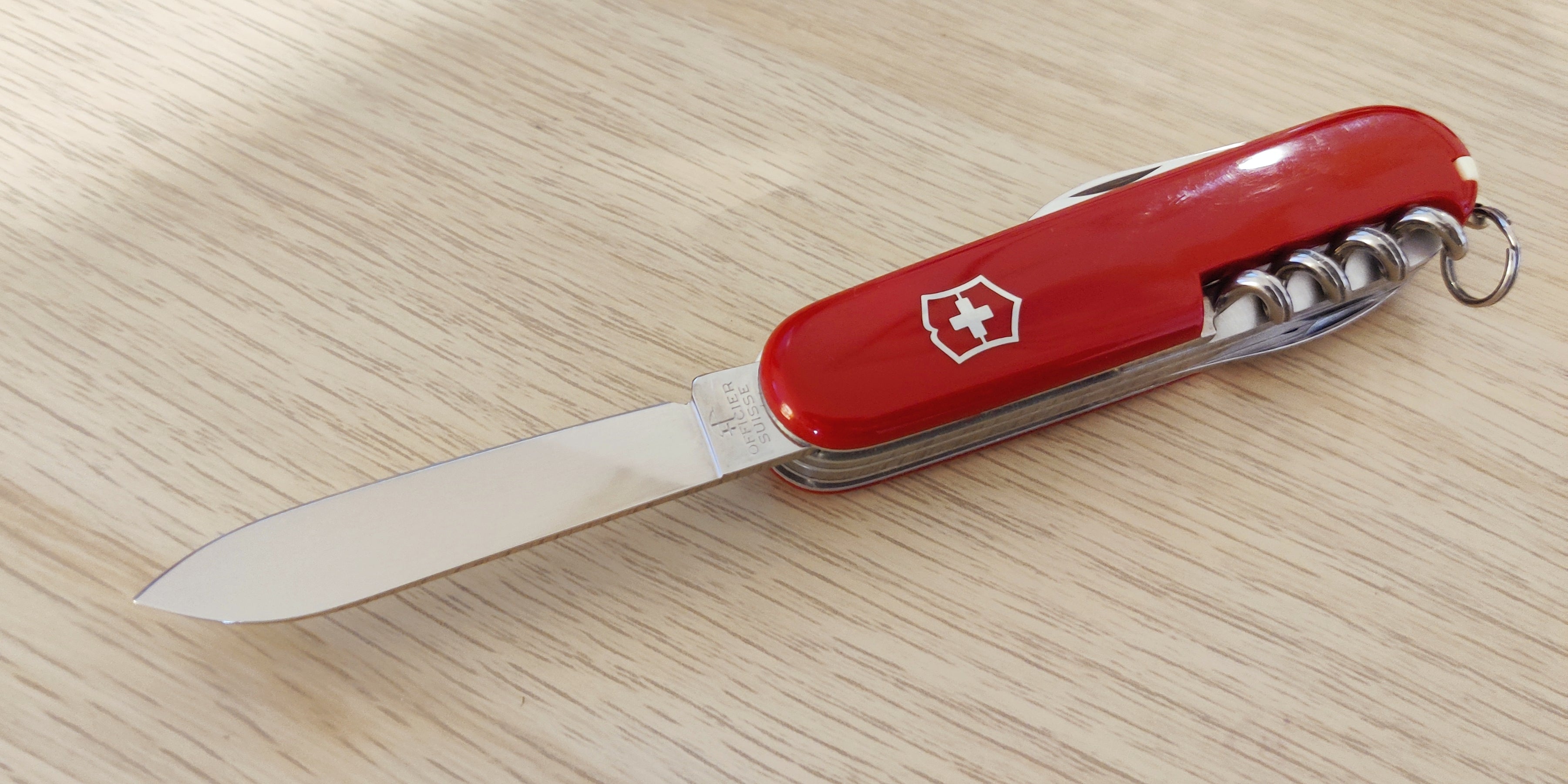 Victorinox Swiss Army Huntsman Confoederatio Helvetica 1991 metal inlay