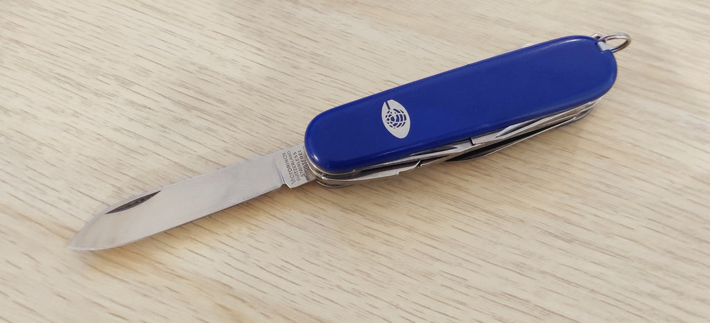 Victorinox Swiss Army Deluxe Climber Blue Gerling Konzern incrustaciones de metal