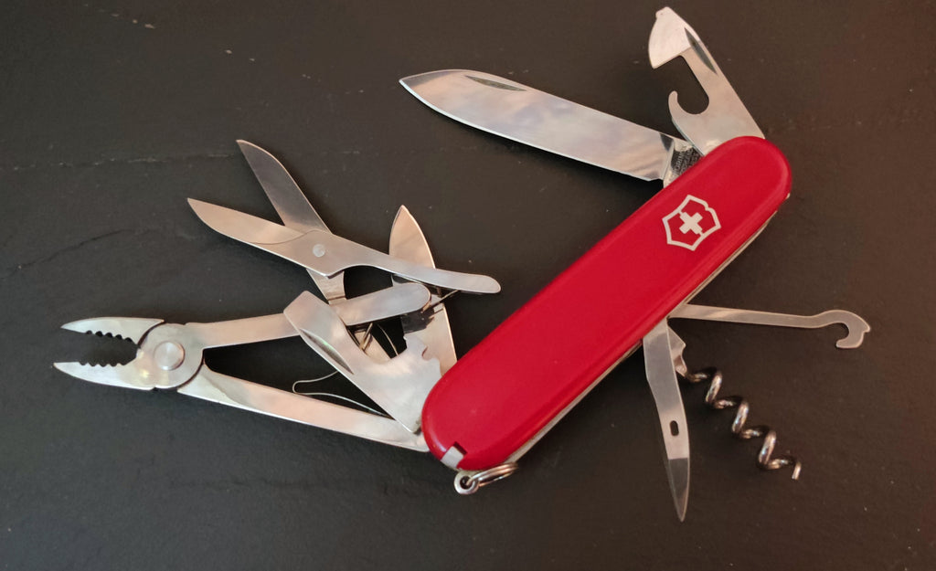 Victorinox Swiss Army Knife Deluxe Climber 1992-1996