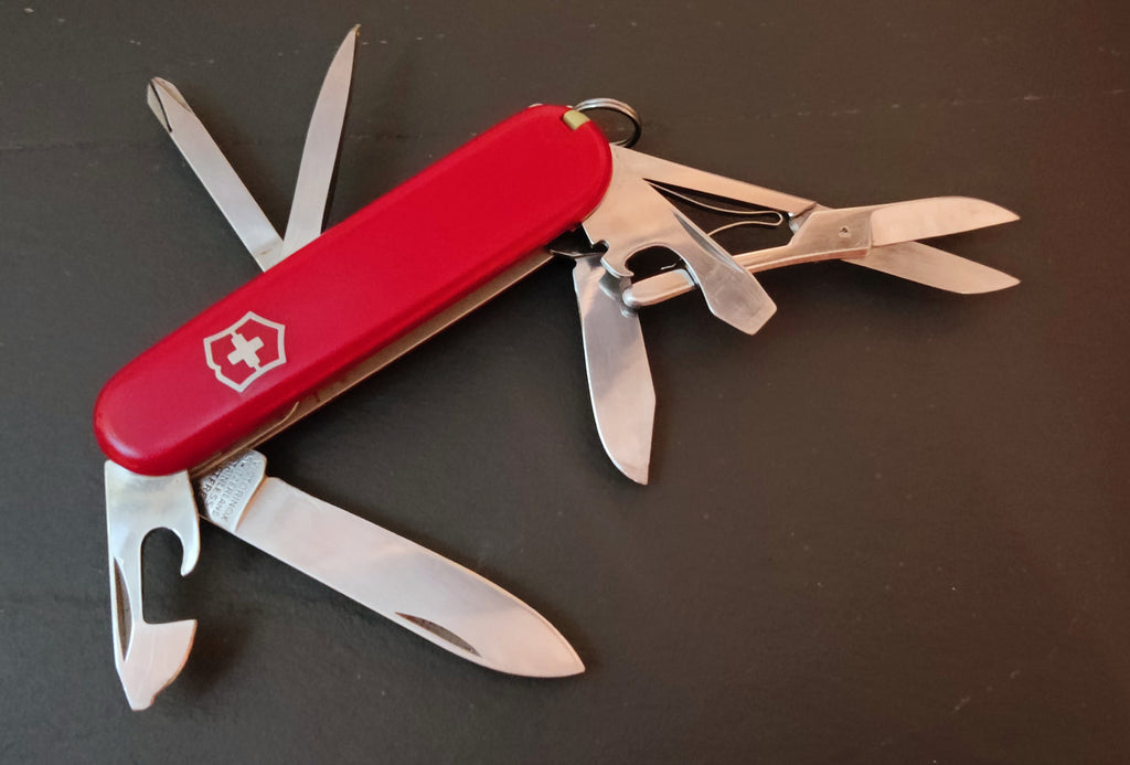 Victorinox Swiss Army Knife Salesman 84mm 1976 clip point
