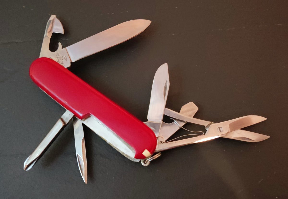 Victorinox Swiss Army Knife Salesman 84mm 1976 clip point