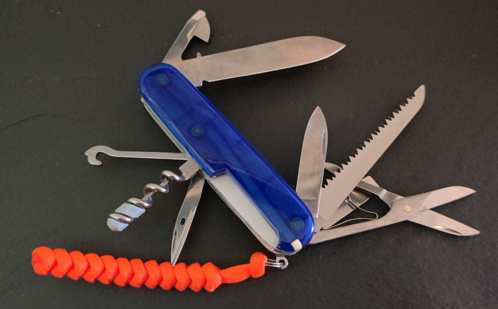 Couteau suisse Victorinox Huntsman bleu