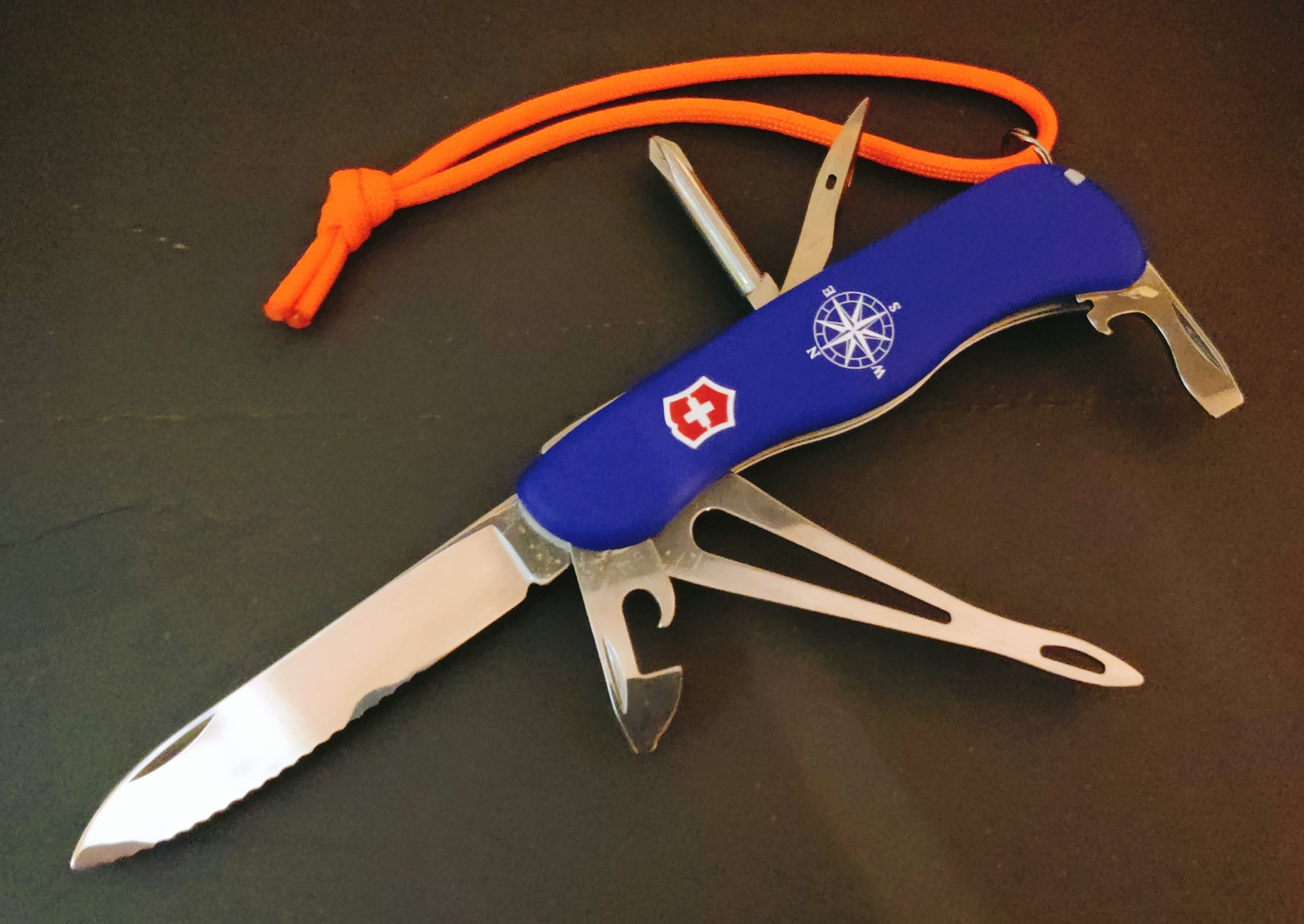 Colecionador de trava deslizante Victorinox Swiss Army Helmsman Mariner