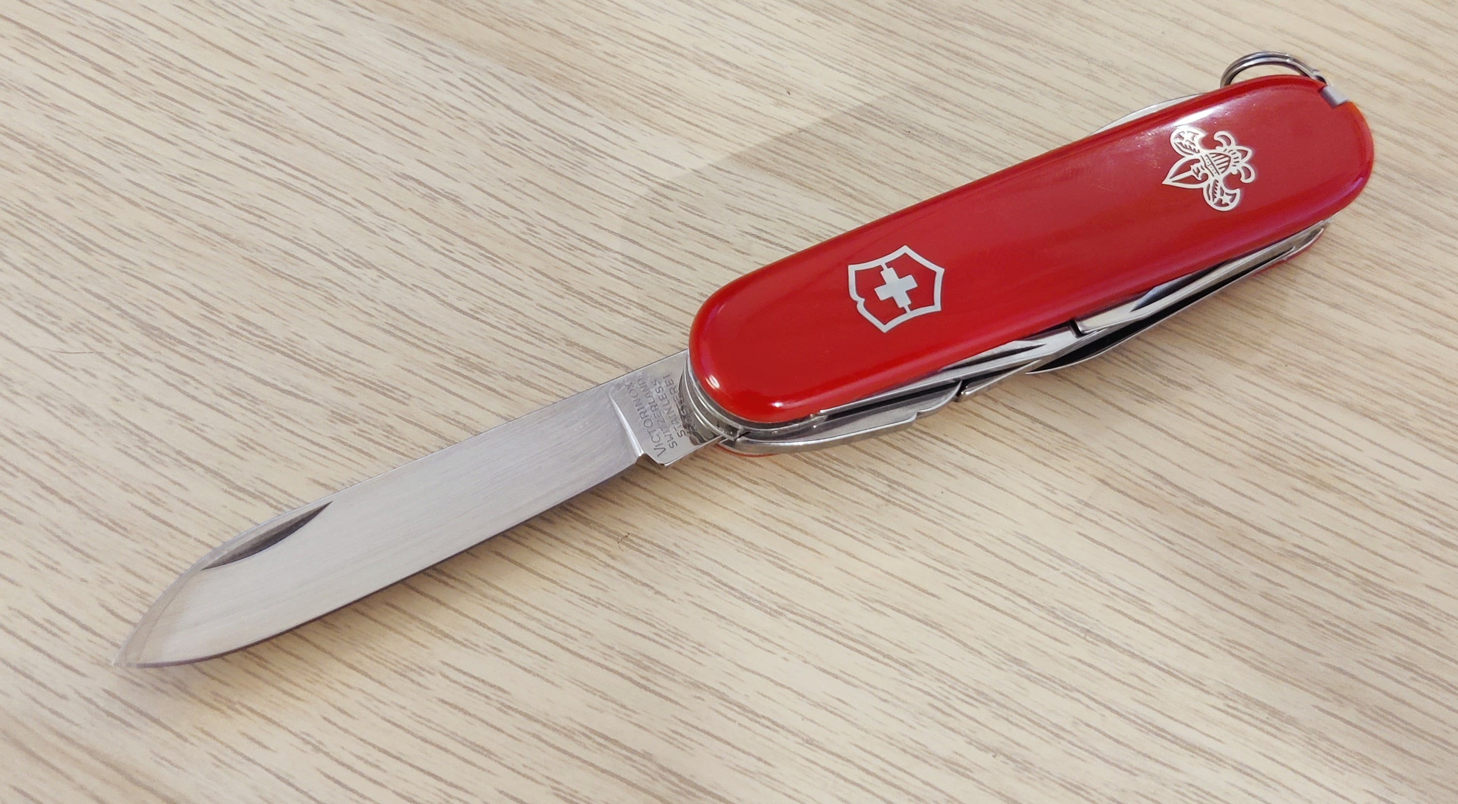 Victorinox Swiss Army Knife Mechanic BSA 1988-1991 Metal Inlay