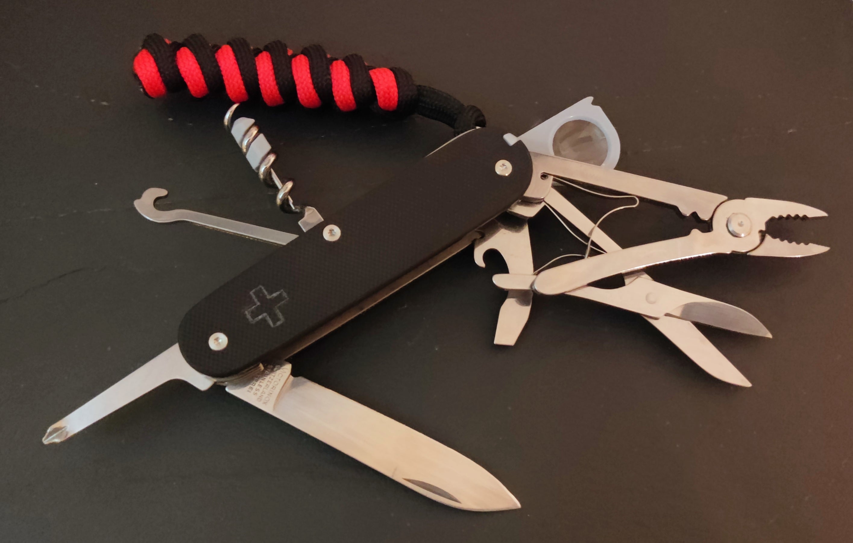 Victorinox Swiss Army Custom Yeoman Mechanic G10 Scales