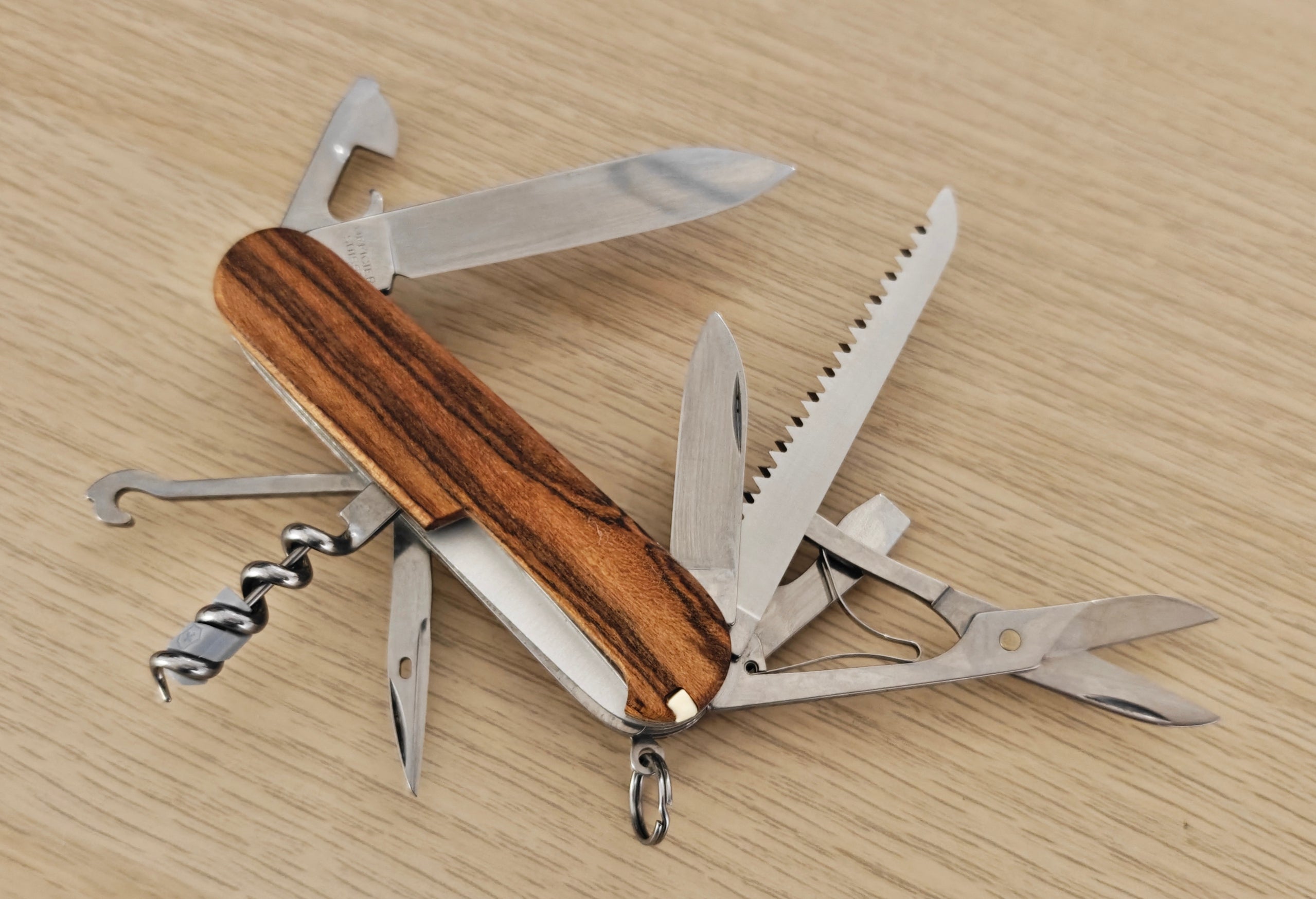 Victorinox Swiss Army Knife Huntsman Sandal Wood