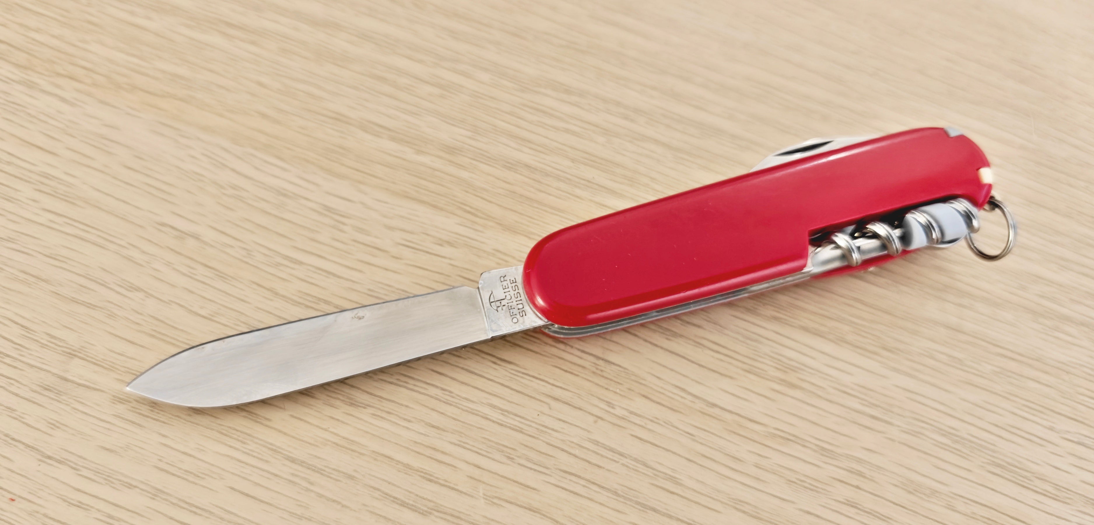 Victorinox Swiss Army Knife Timekeeper red Roman 1990 Early