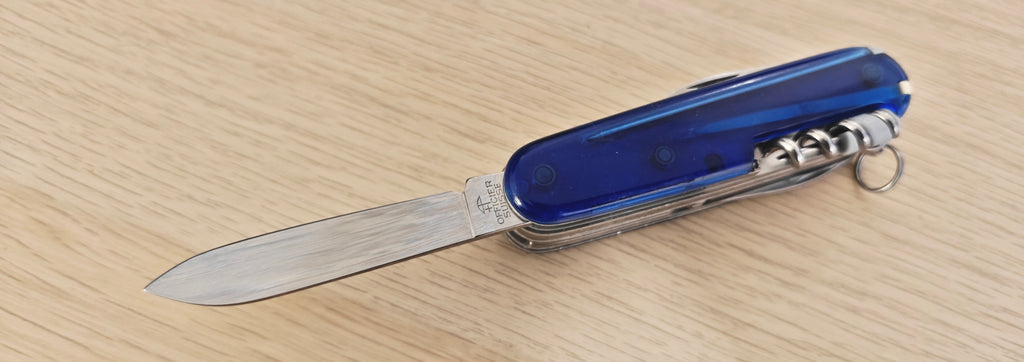 Victorinox Couteau Suisse Cybertool 39 Bleu Croix Ancien