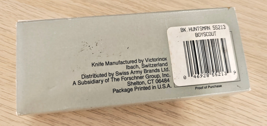 Victorinox Swiss Army Knife Huntsman Fieldmaster BSA Black NIB 1985-1991