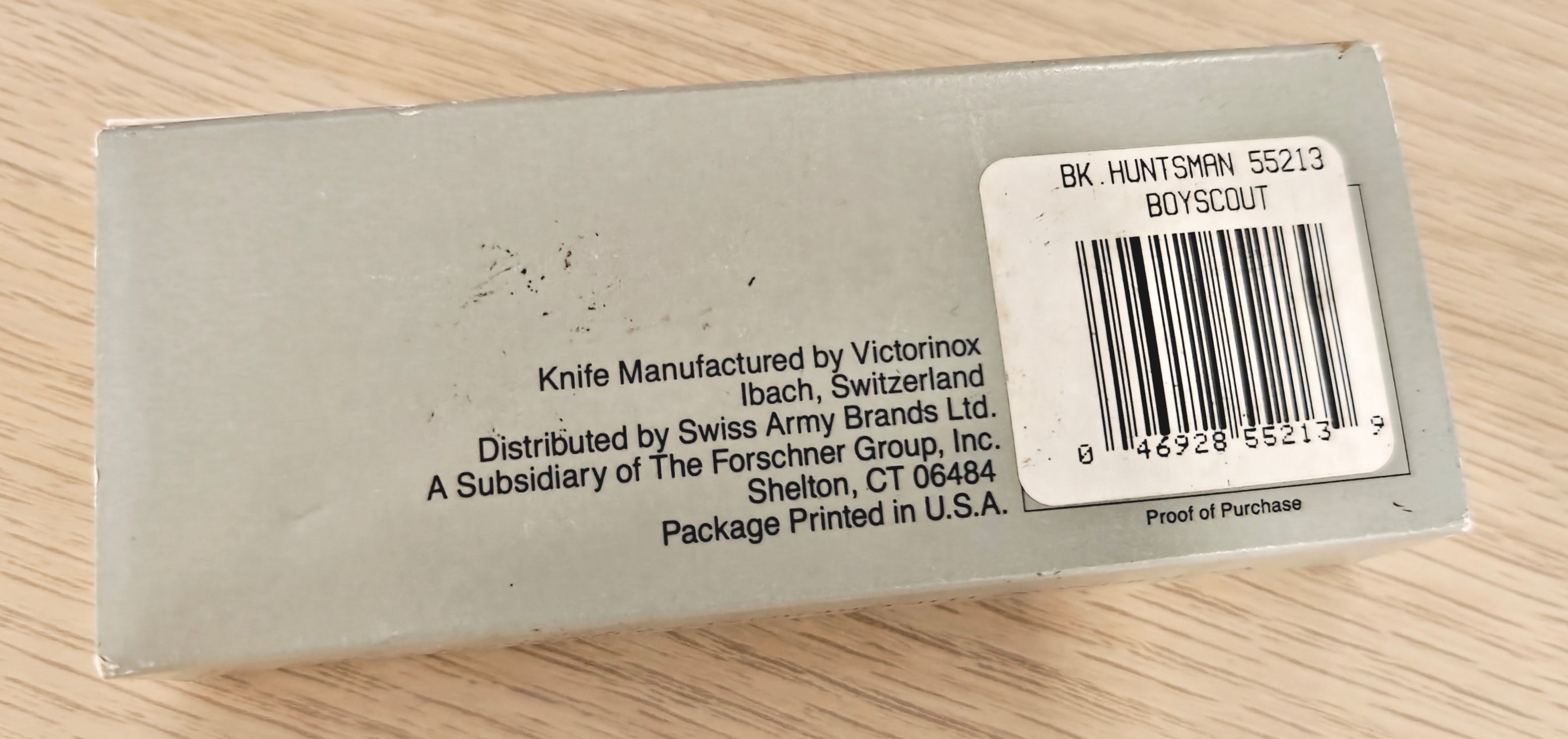 Victorinox Swiss Army Knife Huntsman Fieldmaster BSA Black NIB 1985-1991