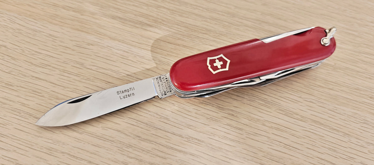 Victorinox Swiss Army Knife Woodsman Huntsman 236aU Victoria Luzern 1957-1961