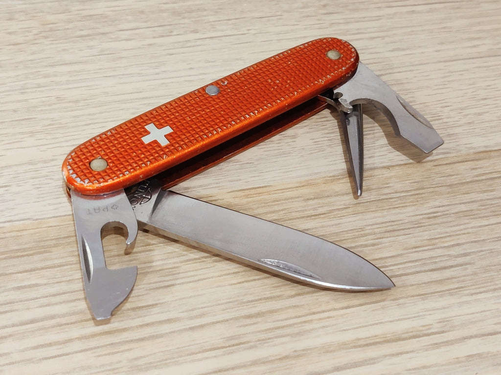 Victorinox Swiss Army Alox Pioneer Old cross Elinox 1961-1965