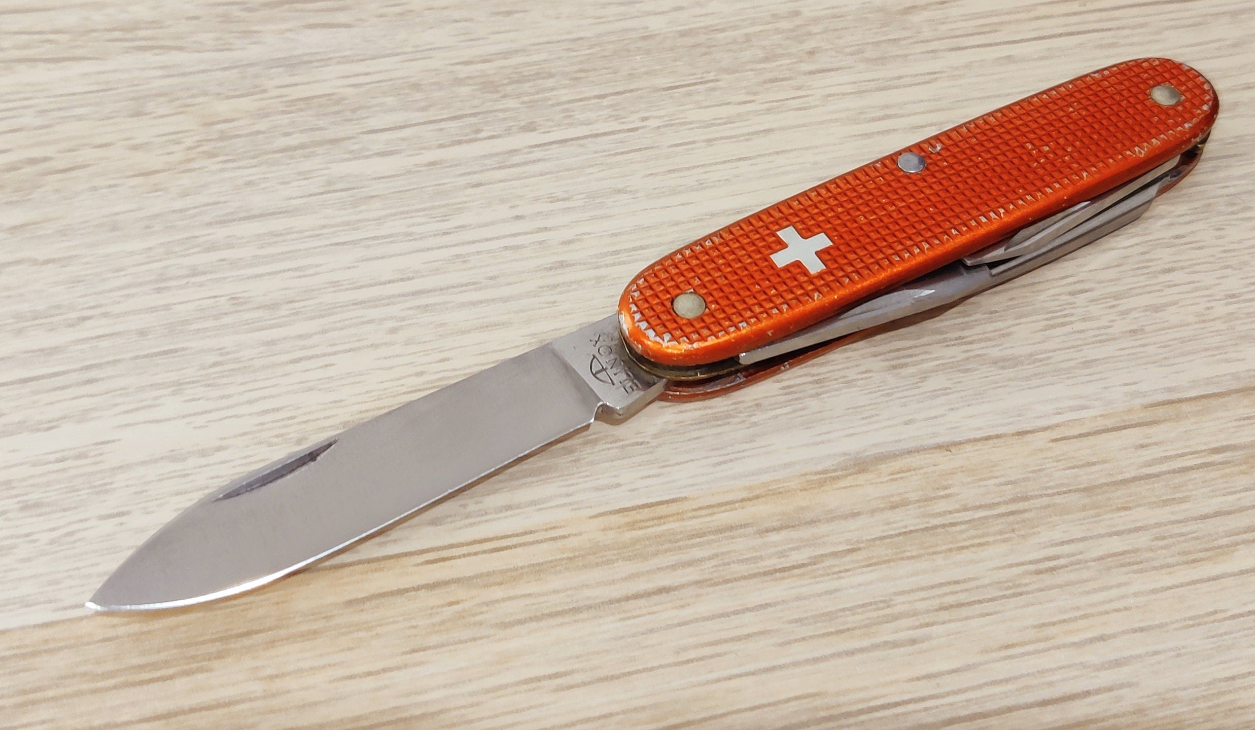 Victorinox Swiss Army Alox Pioneer Old cross Elinox 1961-1965