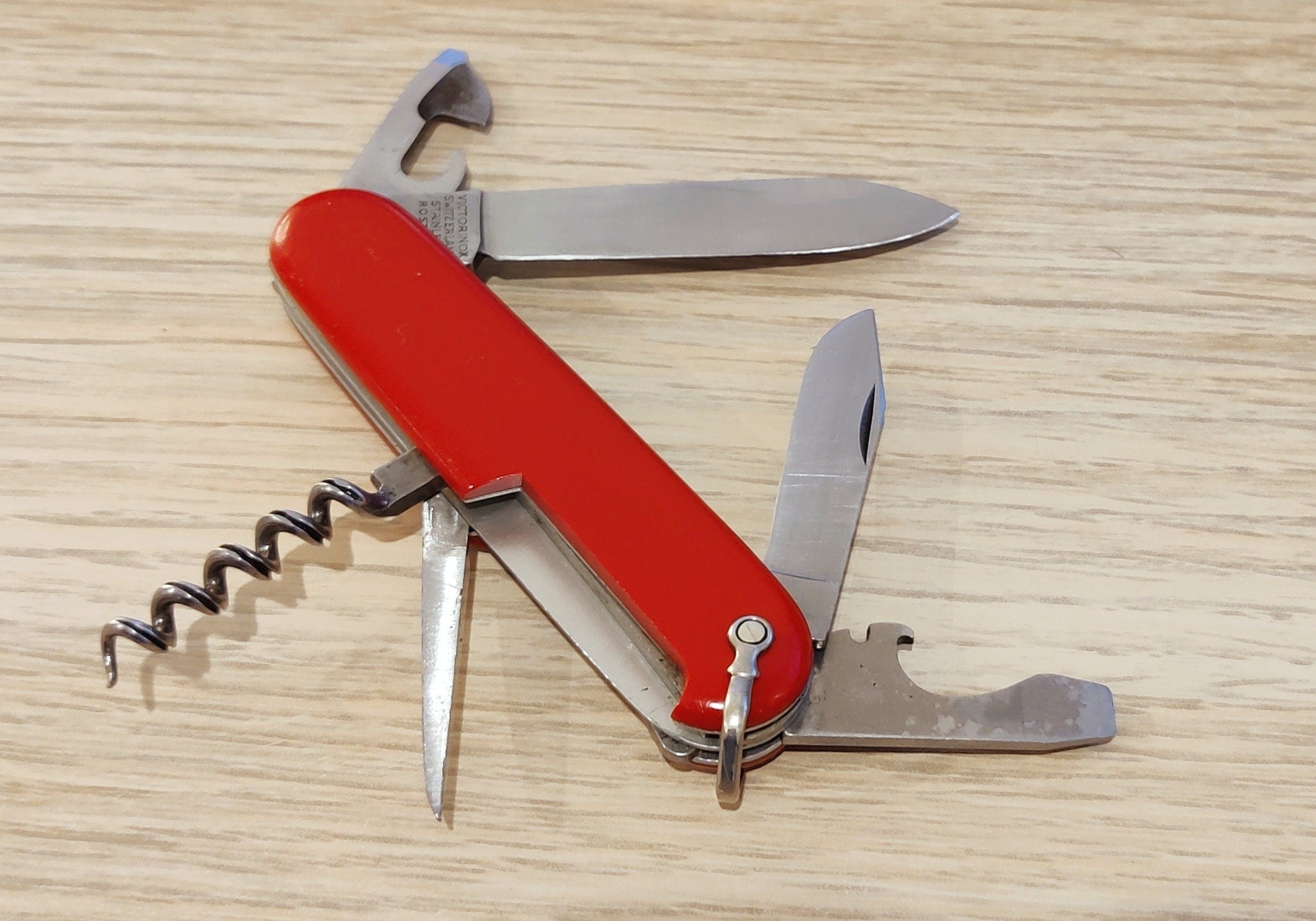 Victorinox Swiss Army Standard Model 234U 1957-1961 Elinox bail