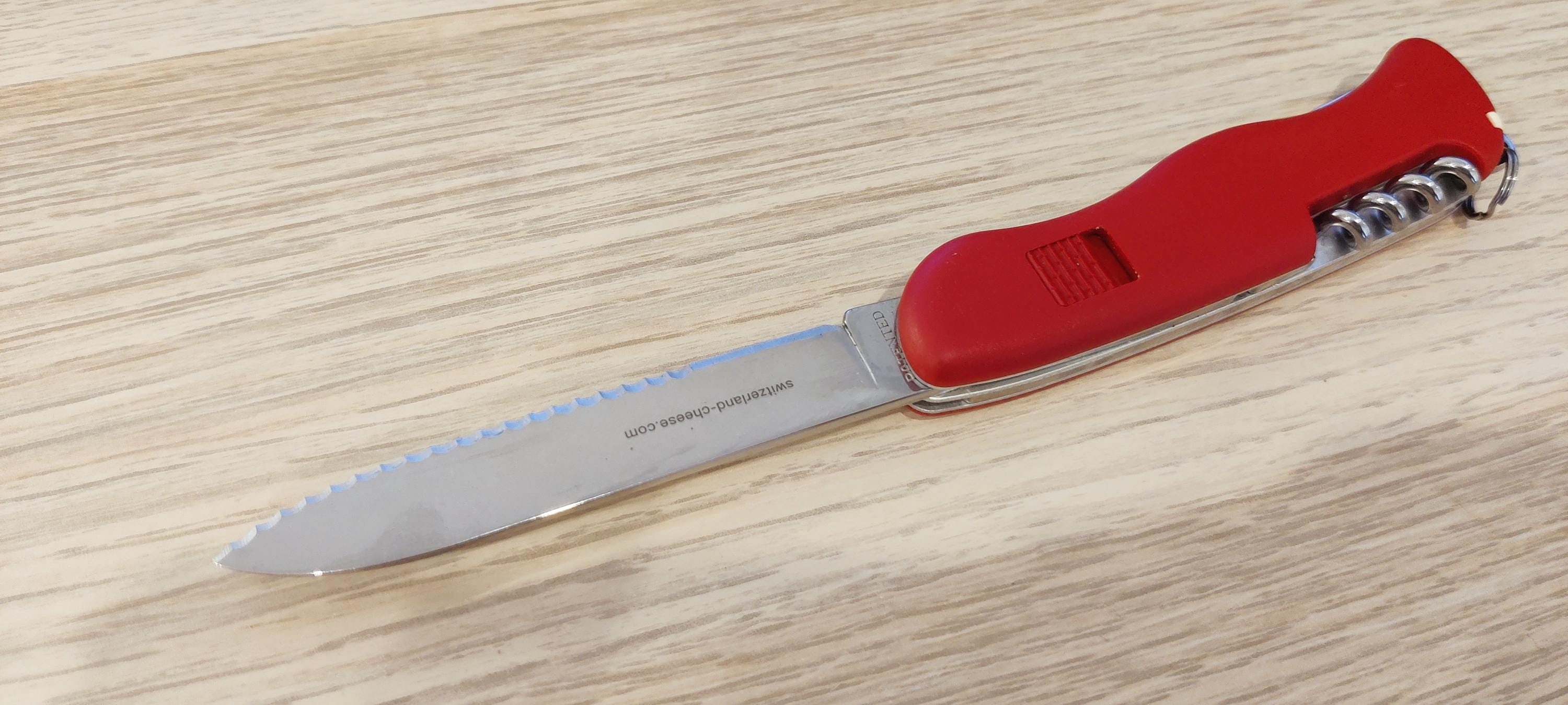 Victorinox Swiss Army Cheese Kasemesser Slide lock