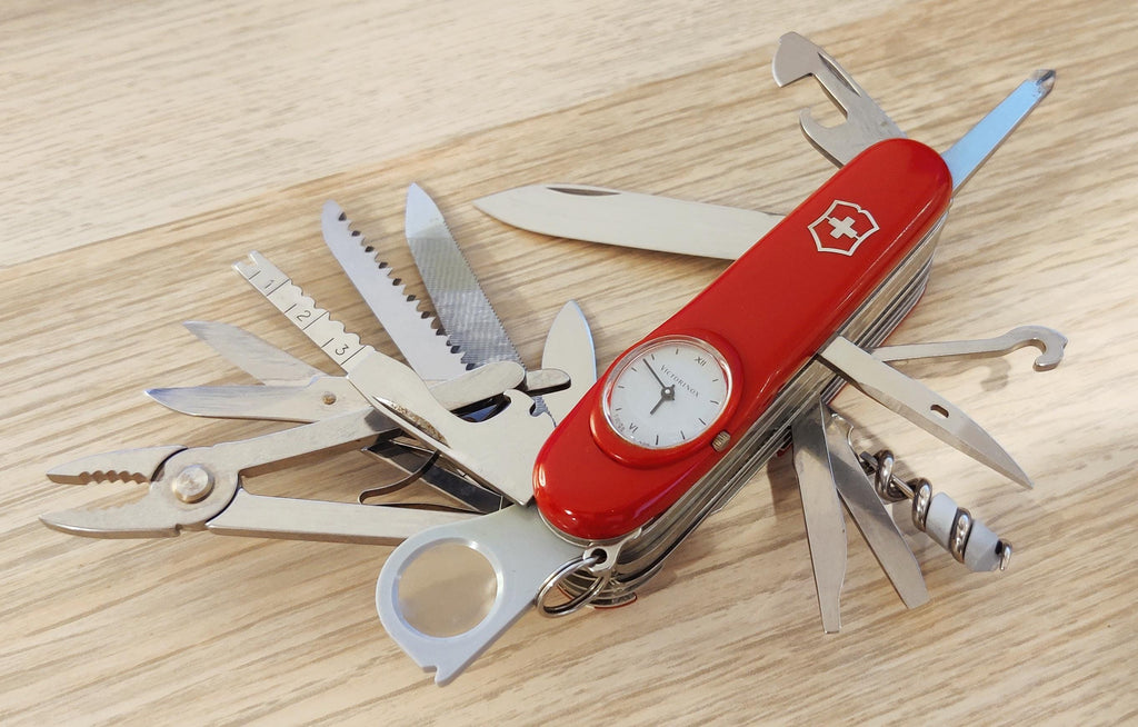 Victorinox Swiss Army Supertimer Red Roman Numerals